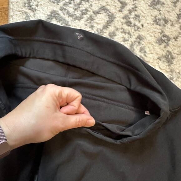 PRANA Jara Wide Leg Capri Pant | Small Black - Picture 6 of 7